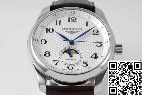 Longines Master Collection L2 909 4 78 3 1 1 Най-доброто издание APS фабрика сребърен циферблат САЩ реплика часовник 5004 Longines Master Collection L2.909.4.78.3 1: 1 Най-доброто издание APS фабрика сребърен циферблат