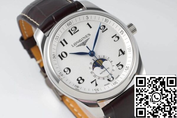 Longines Master Collection L2 909 4 78 3 1 1 Най-доброто издание APS фабрика сребърен циферблат САЩ реплика часовник 5822 Longines Master Collection L2.909.4.78.3 1: 1 Най-доброто издание APS фабрика сребърен циферблат