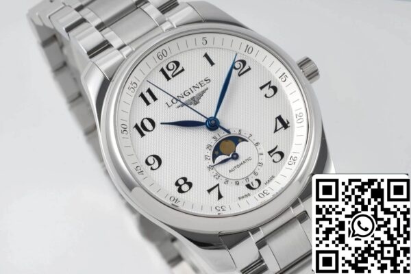 Longines Master Collection L2 909 4 78 6 1 1 Best Edition APS Factory Silver Dial ΗΠΑ Replica ρολόι 5475 Longines Master Collection L2.909.4.78.6 1:1 Best Edition APS Factory Silver Dial