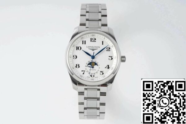 Longines Master Collection L2 909 4 78 6 1 1 Najboljša izdaja APS Factory Silver Dial ZDA replika Watch 7738 Longines Master Collection L2.909.4.78.6 1: 1 Best Edition APS Factory Silver Dial