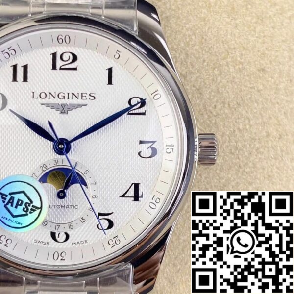 Longines Master Collection L2 909 4 78 6 1 1 Best Edition APS Factory Silver Dial new US Replica Watch 5978 Longines Master Collection L2.909.4.78.6 1:1 Best Edition APS Factory Silver Dial new