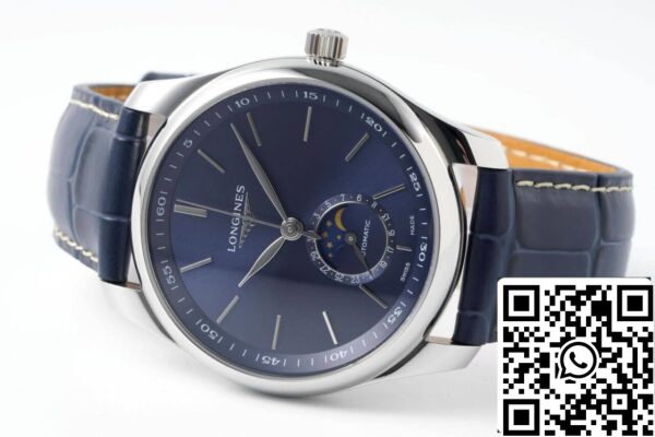 ساعة لونجين ماستر كوليكشن L2 909 4 92 0 1 1 1 أفضل إصدار APS Factory Blue Dial ساعة أمريكية مقلدة 1168 ساعة لونجين ماستر كوليكشن L2.909.4.92.0 1:1 أفضل إصدار APS Factory Blue Dial