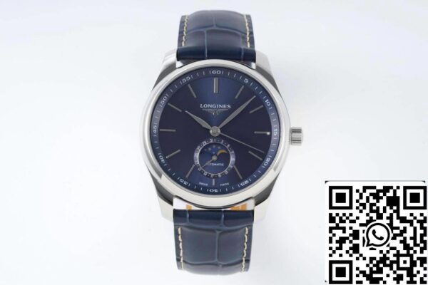 Longines Master Collection L2 909 4 92 0 1 1 Best Edition APS Factory Blue Dial US Replica óra 2497 Longines Master Collection L2.909.4.92.0 1:1 Best Edition APS Factory Blue Dial 1:1 Best Edition APS Factory Blue Dial