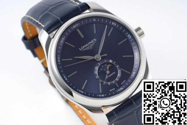 Longines Master Collection L2 909 4 92 0 1 1 Best Edition APS Factory Blue Dial US Replica óra 64 Longines Master Collection L2.909.4.92.0 1:1 Best Edition APS Factory Blue Dial 1:1 Best Edition APS Factory Blue Dial