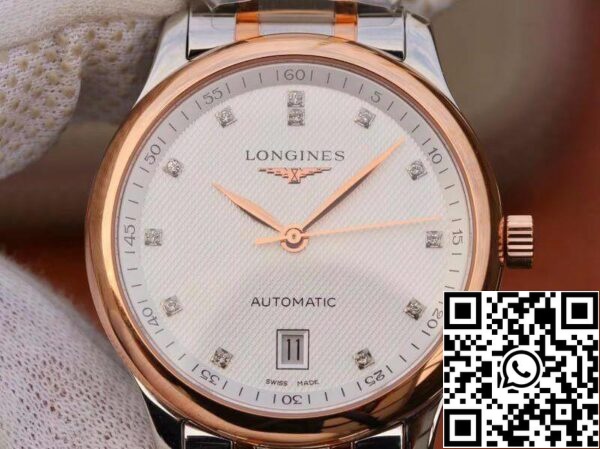 Longines Master Collections L2 628 5 97 7 KY Factory 1 1 Best Edition Swiss ETA2892 White Textured Dial US Replica Watch 3624 Longines Master Collections L2.628.5.97.7 KY Factory 1:1 Best Edition Swiss ETA2892 White Textured Dial