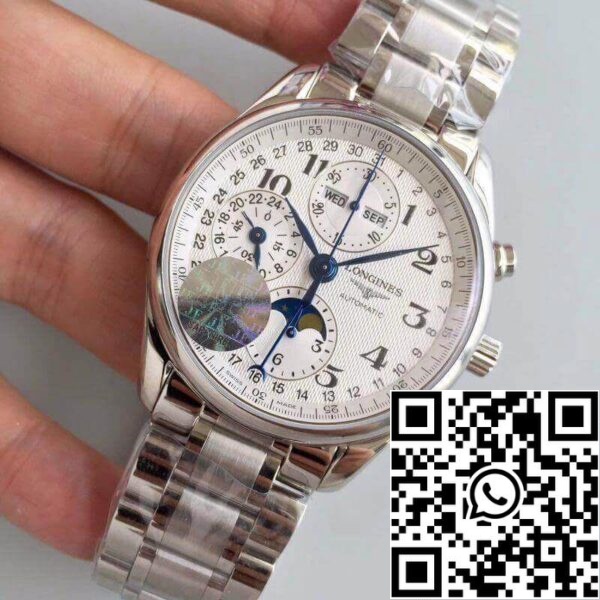 Longines Master Moonphase L2 673 4 78 6 JF fabrică 1 1 Cea mai bună ediție elvețiană ETA7751 US Replica Watch 842 Longines Master Moonphase L2.673.4.78.6 JF fabrică 1:1 Cea mai bună ediție elvețiană ETA7751