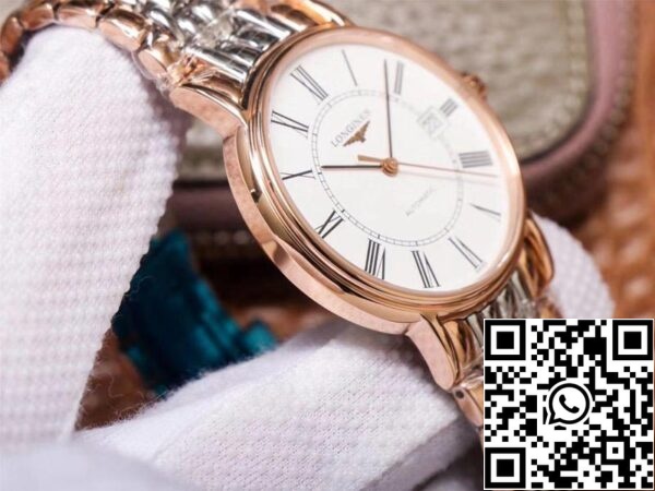 Longines Presence L4 921 1 11 7 1 1 Melhor Edição RM Fábrica Mostrador Branco Suíço ETA2892 US Réplica Relógio 4667 Longines Presence L4.921.1.11.7 1:1 Melhor Edição RM Fábrica Mostrador Branco Suíço ETA2892