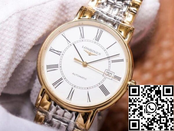 Longines Presence L4 921 2 11 7 1 1 Best Edition RM Factory White Dial Swiss ETA2892 US Replica Watch 2391 Longines Presence L4.921.2.11.7 1:1 Best Edition RM Factory White Dial Swiss ETA2892