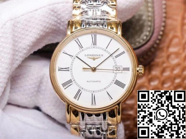 Longines Presence L4 921 2 11 7 1 1 Best Edition RM Factory White Dial Swiss ETA2892 US Replica Watch 9267 Longines Presence L4.921.2.11.7 1:1 Best Edition RM Factory White Dial Swiss ETA2892