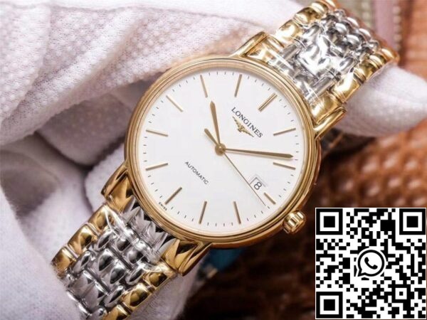 Longines Presence L4 921 2 12 7 1 1 Best Edition RM Factory White Dial Swiss ETA2892 US Replica Watch 8689 Longines Presence L4.921.2.12.7 1:1 Best Edition RM Factory White Dial Swiss ETA2892