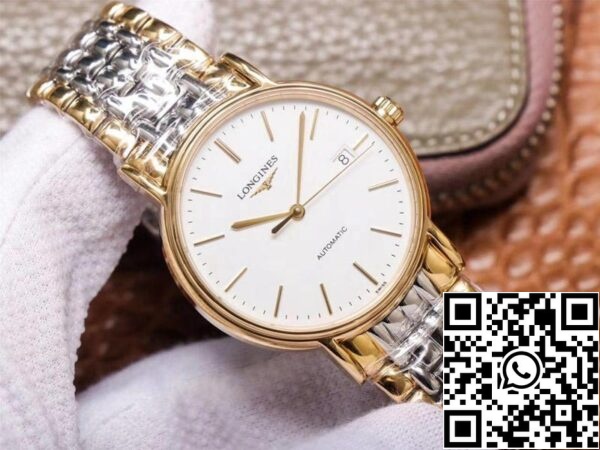 Longines Presence L4 921 2 12 7 1 1 Best Edition RM Factory White Dial Sveitsin ETA2892 US Replica Watch 942 Longines Presence L4.921.2.12.7 1: 1 Best Edition RM Factory White Dial Sveitsin ETA2892