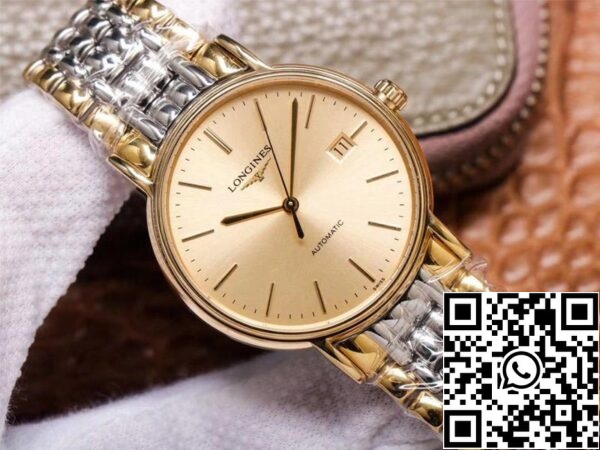 Longines Presence L4 921 2 32 7 1 1 Mejor Edición RM Fábrica Champagne Dial suizo ETA2892 EE.UU. Reloj Replica 6016 Longines Presence L4.921.2.32.7 1:1 Mejor Edición RM Fábrica Champagne Dial suizo ETA2892