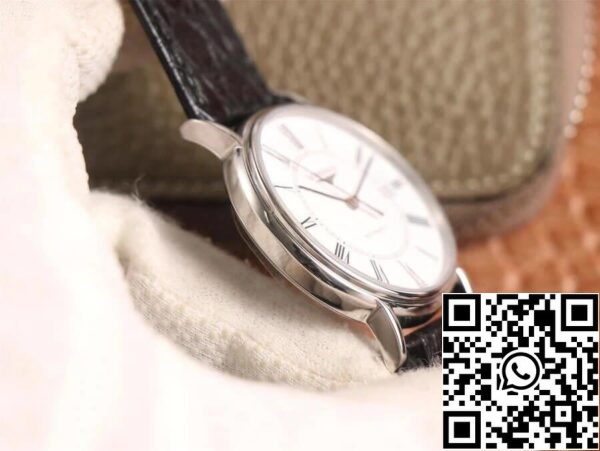 Longines Presence L4 921 4 11 2 1 1 Best Edition KY factory White Dial US Replica Klocka 2744 Longines Presence L4.921.4.11.2 1:1 Best Edition KY factory White Dial