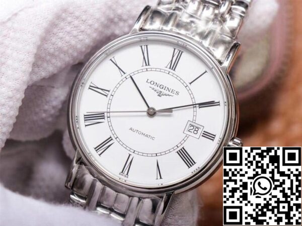 Longines Presence L4 921 4 11 6 1 1 Melhor Edição RM Fábrica Mostrador Branco Suíço ETA2892 US Réplica Relógio 2755 Longines Presence L4.921.4.11.6 1:1 Melhor Edição RM Fábrica Mostrador Branco Suíço ETA2892