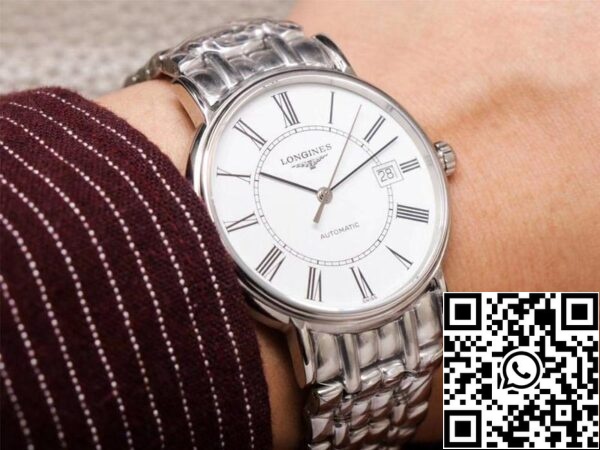 Longines Presence L4 921 4 11 6 1 1 Best Edition RM Factory White Dial Swiss ETA2892 US Replica Klocka 3773 Longines Presence L4.921.4.11.6 1:1 Best Edition RM Factory White Dial Swiss ETA2892