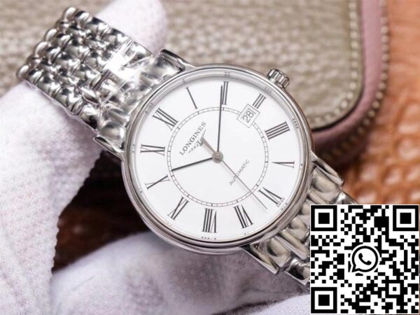 Longines Presence L4 921 4 11 6 1:1 Best Edition RM Factory White Dial Swiss ETA2892 US Replica Watch 39 Longines Presence L4.921.4.11.6 1:1 Best Edition RM Factory White Dial Swiss ETA2892