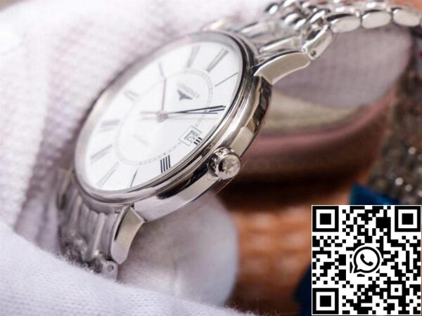 Longines prisotnost L4 921 4 11 6 1 1 1 Najboljša izdaja RM Factory bela Dial švicarski ETA2892 ZDA replika Watch 7963 Longines prisotnost L4.921.4.11.6 1: 1 Najboljša izdaja RM Factory bela Dial švicarski ETA2892