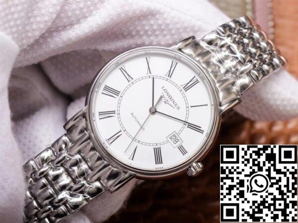 Longines Presence L4 921 4 11 6 1 1 Best Edition RM Factory White Dial Swiss ETA2892 US Replica Watch 8957 Longines Presence L4.921.4.11.6 1:1 Best Edition RM Factory White Dial Swiss ETA2892