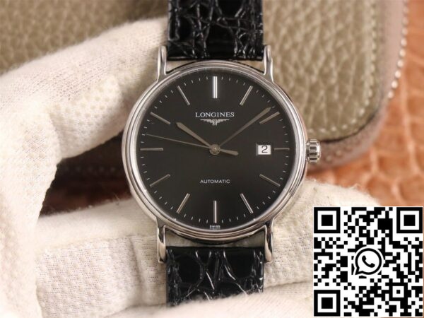 Longines Presence L4 921 4 52 2 1 1 Най-доброто издание KY фабрика черен циферблат САЩ реплика часовник 2808 Longines Presence L4.921.4.52.2 1: 1 Най-доброто издание KY фабрика черен циферблат