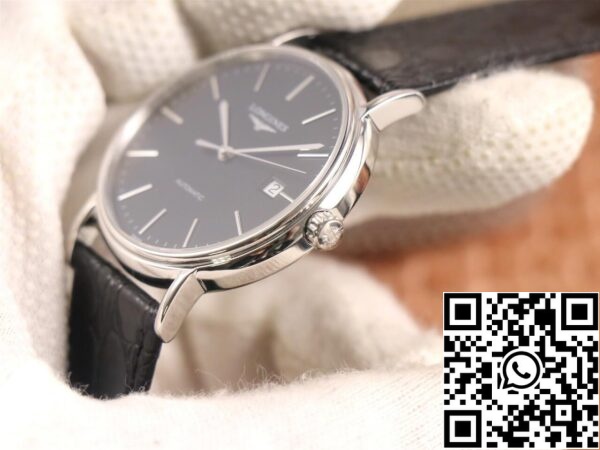 Longines Presence L4 921 4 52 2 1 1 Cea mai bună ediție KY fabrică Black Dial US Replica Watch 3665 Longines Presence L4.921.4.52.2 1:1 Cea mai bună ediție KY fabrică Black Dial