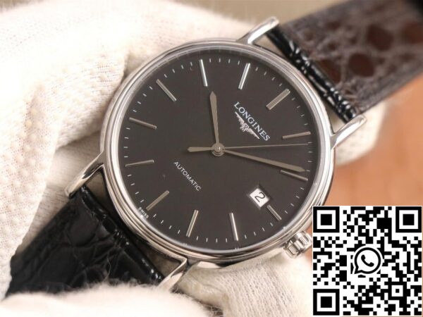 Longines Presence L4 921 4 52 2 1 1 Най-доброто издание KY фабрика черен циферблат САЩ реплика часовник 7783 Longines Presence L4.921.4.52.2 1: 1 Най-доброто издание KY фабрика черен циферблат