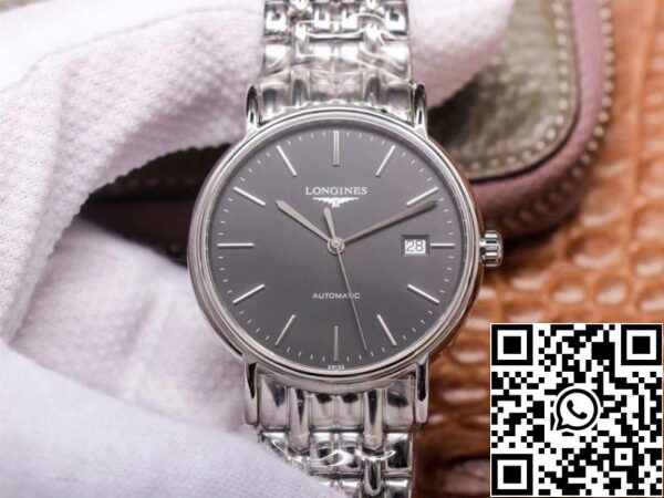 Longines Presence L4 921 4 52 6 1 1 Melhor Edição RM Fábrica Mostrador Preto Suíço ETA2892 US Réplica Relógio 1147 Longines Presence L4.921.4.52.6 1:1 Melhor Edição RM Fábrica Mostrador Preto Suíço ETA2892