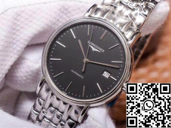 Longines Presence L4 921 4 52 6 1 1 Melhor Edição RM Fábrica Mostrador Preto Suíço ETA2892 US Réplica Relógio 3320 Longines Presence L4.921.4.52.6 1:1 Melhor Edição RM Fábrica Mostrador Preto Suíço ETA2892