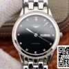 Longines флагмански двоен календар L4 899 4 12 6 GK Factory 1 1 Най-доброто издание швейцарски ETA2836 САЩ реплика часовник 9600 Longines флагмански двоен календар L4.899.4.12.6 GK Factory 1: 1 Най-доброто издание швейцарски ETA2836