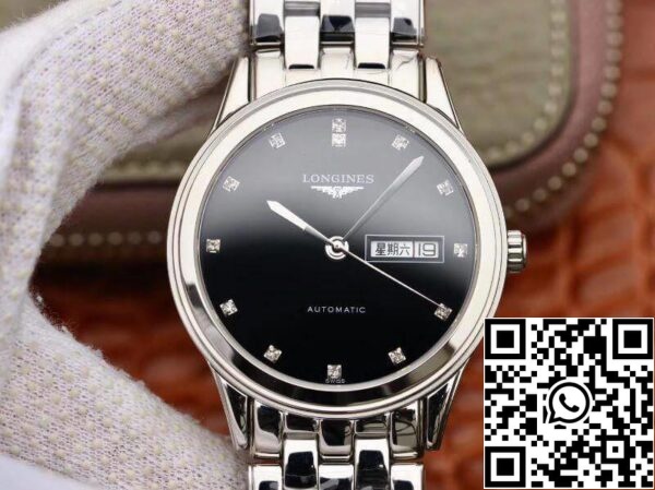 Longines Flaggschiff Doppelkalender L4 899 4 12 6 GK Factory 1 1 Best Edition Swiss ETA2836 US Replica Uhr 9600 Longines Flaggschiff Doppelkalender L4.899.4.12.6 GK Factory 1:1 Best Edition Swiss ETA2836