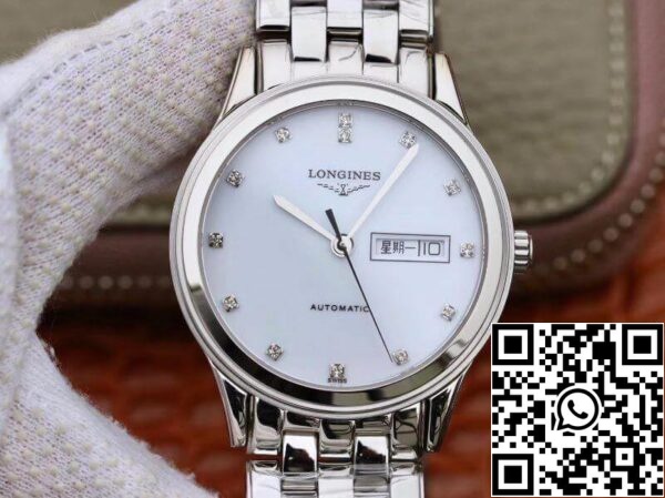 Longines флагманский двойной календарь L4 899 4 12 602 GK завод 1 1 Лучшее издание швейцарский ETA2836 США Реплика Смотреть 8913 Longines флагманский двойной календарь L4.899.4.12.602 GK завод 1:1 Лучшее издание швейцарский ETA2836