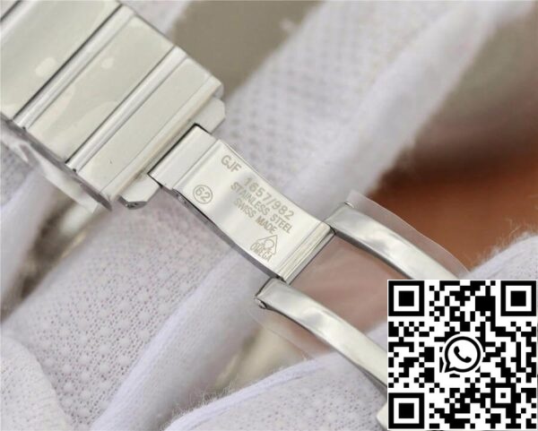 Omega Constellation 123 10 38 21 02 001 1 1 Cea mai bună ediție VS Factory Silvery White Dial US Replica Watch 1740 Omega Constellation 123.10.38.21.02.001 1:1 Cea mai bună ediție VS Factory Silvery White Dial