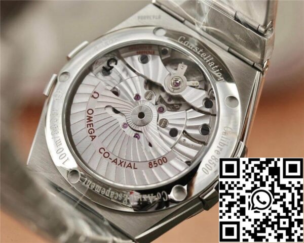 Omega Constellation 123 10 38 21 02 001 1 1 Cea mai bună ediție VS Factory Silvery White Dial US Replica Watch 5419 Omega Constellation 123.10.38.21.02.001 1:1 Cea mai bună ediție VS Factory Silvery White Dial