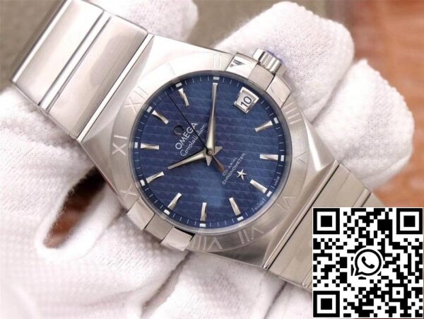 Omega Constellation 123 10 38 21 03 001 1 1 Mejor Edición VS Fábrica Esfera Azul Suizo ETA8500 EE.UU. Reloj Replica 4015 Omega Constellation 123.10.38.21.03.001 1:1 Mejor Edición VS Fábrica Esfera Azul Suizo ETA8500