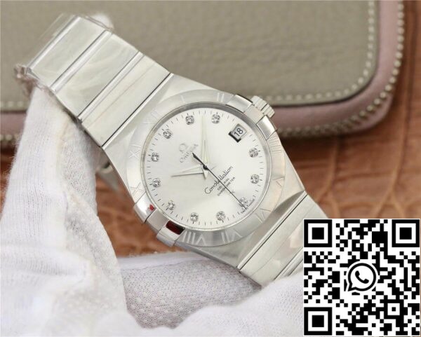 Omega Constellation 123 10 38 21 52 001 1 1 Mejor Edición VS Fábrica de diamantes conjunto Dial EE.UU. Reloj Replica 3784 Omega Constellation 123.10.38.21.52.001 1:1 Mejor Edición VS Fábrica de diamantes conjunto Dial