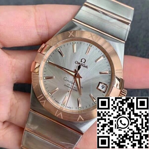 Omega Constellation 123 20 38 21 02 001 1 1 Cea mai bună ediție VS Factory Silvery White Dial US Replica Watch 5264 Omega Constellation 123.20.38.21.02.001 1:1 Cea mai bună ediție VS Factory Silvery White Dial