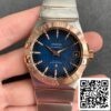 Omega Constellation 123 20 38 21 03 001 1 1 Melhor Edição VS Fábrica Mostrador Azul EUA Réplica Relógio 9090 Omega Constellation 123.20.38.21.03.001 1:1 Melhor Edição VS Fábrica Mostrador Azul