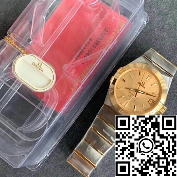 Omega Constellation 123 20 38 21 08 001 1:1 Best Edition VS Factory Champagne Dial US Replica Watch 87 Omega Constellation 123.20.38.21.08.001 1:1 Best Edition VS Factory Champagne Dial