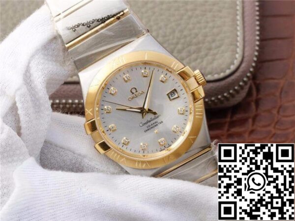 Omega Constellation 123 20 38 21 52 002 V6 Factory 1 1 Best Edition švicarski ETA9015 ZDA replika Watch 6314 Omega Constellation 123.20.38.21.52.002 V6 Factory 1: 1 Best Edition švicarski ETA9015