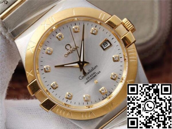 Omega Constellation 123 20 38 21 52 002 V6 Factory 1:1 Best Edition Swiss ETA9015 US Replica Watch 935 Omega Constellation 123.20.38.21.52.002 V6 Factory 1:1 Best Edition Swiss ETA9015