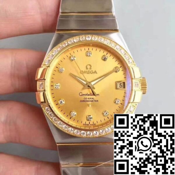 Omega Constellation 123 25 35 20 58 001 3S Factory 1 1 Best Edition Sveitsin ETA8500 US Replica Watch 4626 Omega Constellation 123.25.35.20.58.001 3S Factory 1: 1 Best Edition Sveitsin ETA8500