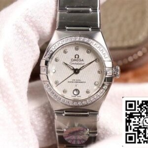 Omega Constellation 131 15 29 20 52 001 1 1 Best Edition 3S Factory V5 Silver Diamond Bezel US Replica Watch 9699 Cart