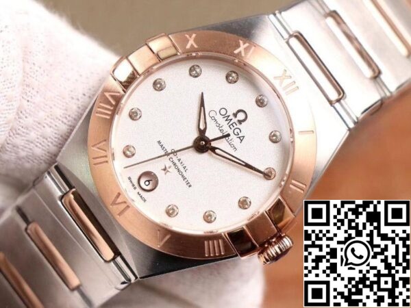 Omega Constellation 131 20 29 20 52 001 1 1 Best Edition 3S Factory V5 witte wijzerplaat US Replica Watch 2492 Omega Constellation 131.20.29.20.52.001 1:1 Best Edition 3S Factory V5 witte wijzerplaat