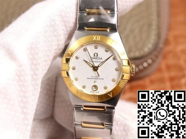 Omega Constellation 131 20 29 20 52 002 1 1 Best Edition 3S Factory V5 Weißes Zifferblatt US Replica Uhr 1762 Omega Constellation 131.20.29.20.52.002 1:1 Best Edition 3S Factory V5 Weißes Zifferblatt