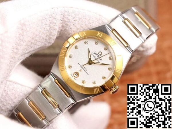 Omega Constellation 131 20 29 20 52 002 1 1 Best Edition 3S Factory V5 White Dial Yhdysvaltain Replica katsella 6357 Omega Constellation 131.20.29.20.52.002 1: 1 Best Edition 3S Factory V5 White Dial