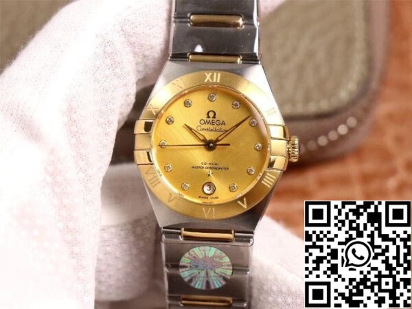 Omega Constellation 131 20 29 20 58 001 1 1 Najboljša izdaja 3S Factory V5 Champagne dial švicarski ZDA replika Watch 3194 Omega Constellation 131.20.29.20.58.001 1: 1 Najboljša izdaja 3S Factory V5 Champagne dial švicarski