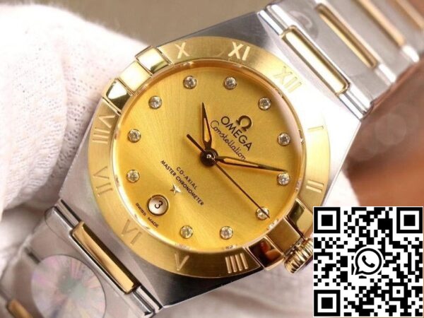 Omega Constellation 131 20 29 20 58 001 1 1 Cea mai bună ediție 3S Factory V5 Champagne dial Swiss US Replica Watch 9884 Omega Constellation 131.20.29.20.58.001 1:1 Cea mai bună ediție 3S Factory V5 Champagne dial Swiss