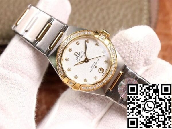 Omega Constellation 131 25 29 20 52 002 1:1 Best Edition 3S Factory V5 White dial Swiss NH05 US Replica Watch 1801 Omega Constellation 131.25.29.20.52.002 1:1 Best Edition 3S Factory V5 White dial Swiss NH05