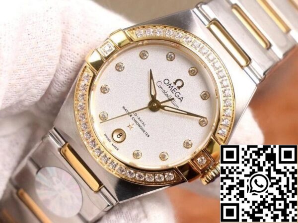 Omega Constellation 131 25 29 20 52 002 1 1 Best Edition 3S Factory V5 White dial Swiss NH05 US Replica Watch 2035 Omega Constellation 131.25.29.20.52.002 1:1 Best Edition 3S Factory V5 White dial Swiss NH05