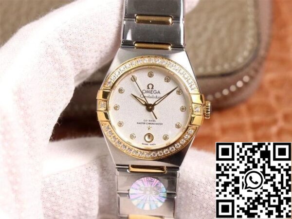 Omega Constellation 131 25 29 20 52 002 1 1 Mejor Edición 3S Fábrica V5 Esfera blanca NH05 Suiza Replica Watch 7310 Omega Constellation 131.25.29.20.52.002 1:1 Mejor Edición 3S Fábrica V5 Esfera blanca NH05 Suiza