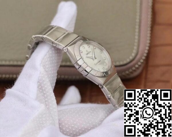 Omega Constellation 27mm Quartz Ladies 123 10 27 60 55 001 TW Factory 1 1 Najboljša izdaja švicarski Eta Quartz 1376 ZDA replika Watch 2730 Omega Constellation 27mm Quartz Ladies 123.10.27.60.55.001 TW Factory 1: 1 Najboljša izdaja švicarski Eta Quartz 1376